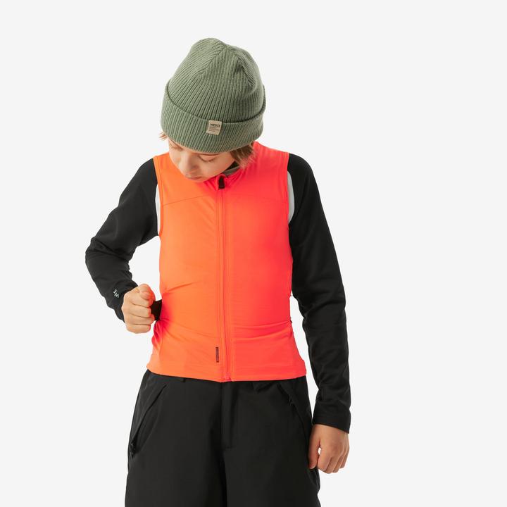 Produktbild Wedze Rückenprotektor Kinder MTB Ski Snowboard - DBCK 900 orange (140, Rückenprotektor, Einzelstück)