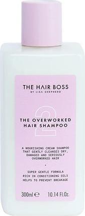 Produktbild The Hair Boss THE HAIR BOSS By Lisa Shepherd The Overworked Hair Shampoo głęboko odżywczy szampon do włosów suchyc (300 ml, Flüssiges Shampoo)