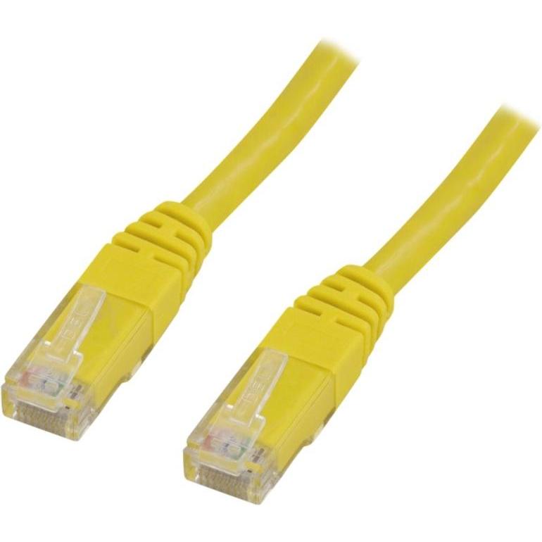 Deltaco UTP Cat6 - 1 m - Cat6 - RJ-45 - RJ-45 - Gelb (U/UTP, CAT6, 1 m), Netzwerkkabel