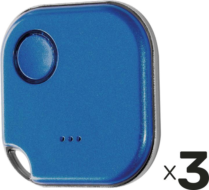 Shelly Bluetooth Schalter u. Dimmer, Blu Button1, Plug&Play, blau, 3er Set