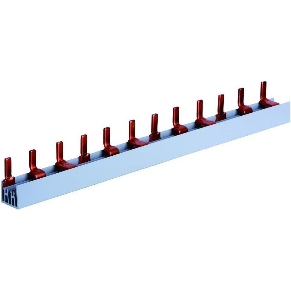 Pollmann, Kabelverbindung, Phasenschiene 3ph 17,8mm 1000mm 10qmm 63A Stift Isoliert
