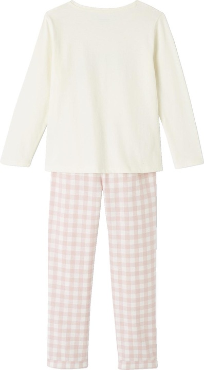 Produktbild Vertbaudet Mädchen Schlafanzug mit Flanellhose, Regenbogen (116)