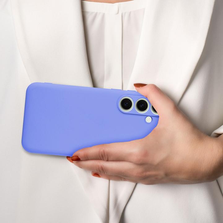 Actual product image Cadorabo Case for Samsung Galaxy S24 FE TPU Liquid Silicone Cover (Samsung Galaxy S24 FE)