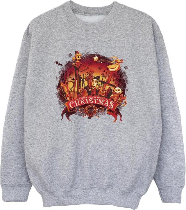 Produktbild Disney The Nightmare Before Christmas Scary Christmas Sweatshirt Jungen (152, 158)