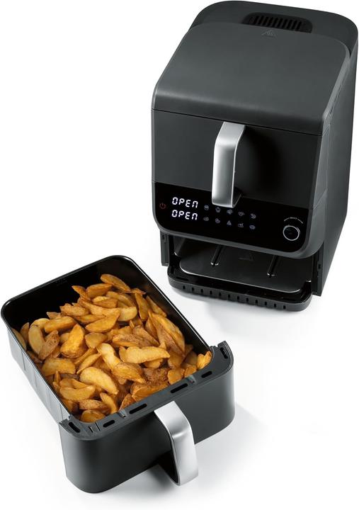 Actual product image Gourmetmaxx FryUp Dual Chamber Air Fryer