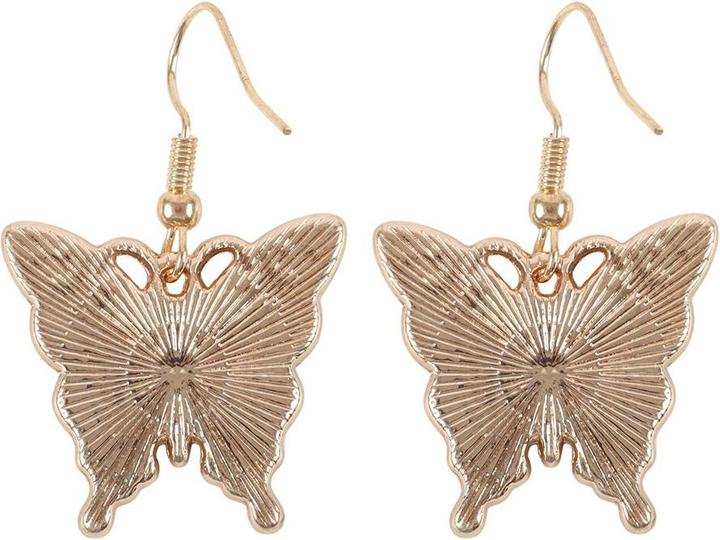 Immagine prodotto Something Different Farfalla Orecchini Pendenti (Acciaio, Smalto)
