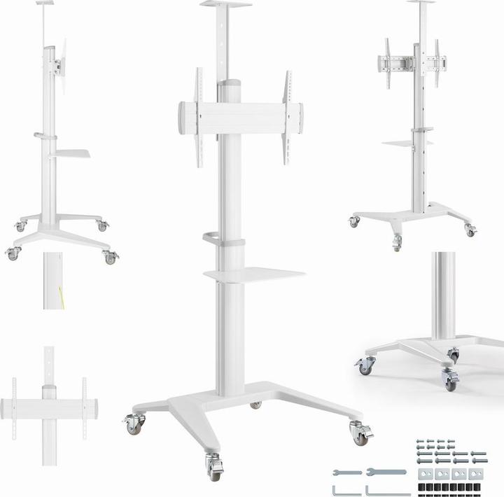 Productafbeelding Gembird Aluminium TV-vloerstandaard (70 kg, 37" - 70")