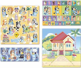 Produktbild Totum Bluey Aufklebersatz