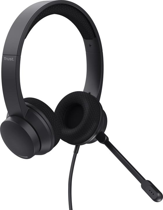 Actual product image Trust HS-260 USB-ENC PC HEADSET (Cable, USB-A)