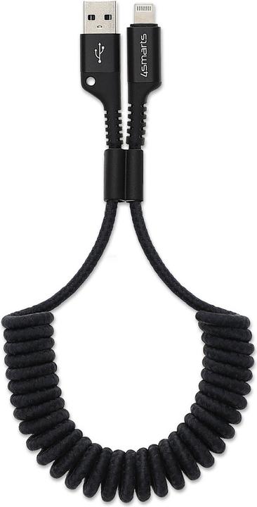 Produktbild 4smarts USB Lightning Datenkabel SpiralCord (1 m, USB 3.0)