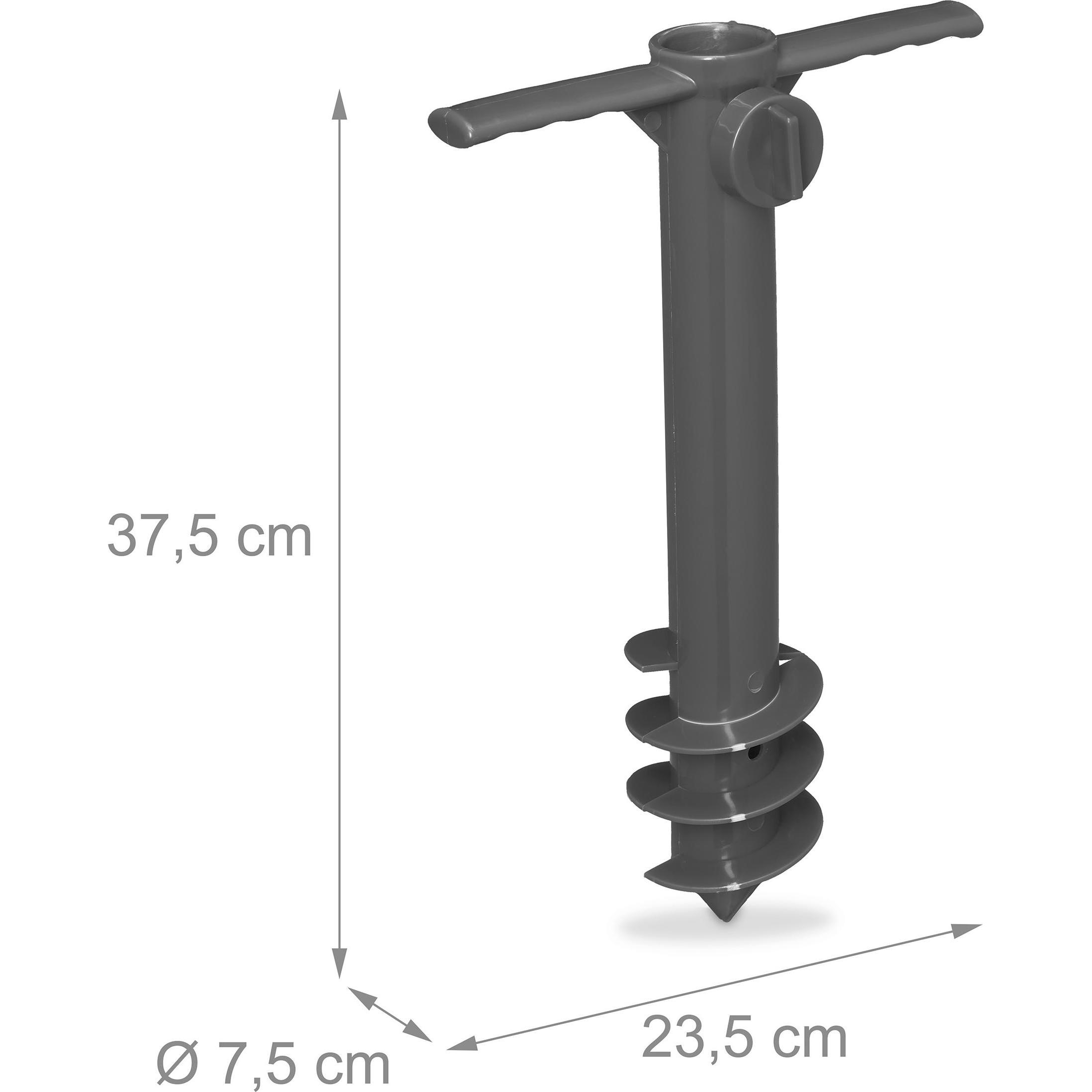 Thumbnail - Relaxdays, Sonnenschirmständer, Bodenhülse