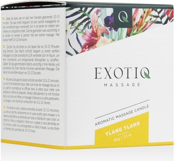 Productafbeelding Exotiq Massagekerze Ylang Ylang 60g (60 ml)