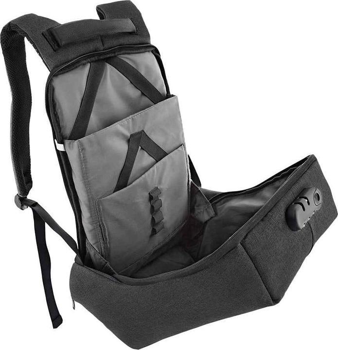 Produktbild Tellur 15.6 Notebook Backpack Antitheft V2, USB port, juodas