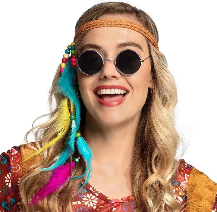 Actual product image Boland Hippie party glasses John
