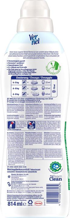 Produktbild Vernel Derma & Care (37 Waschgänge, Flüssigwaschmittel)