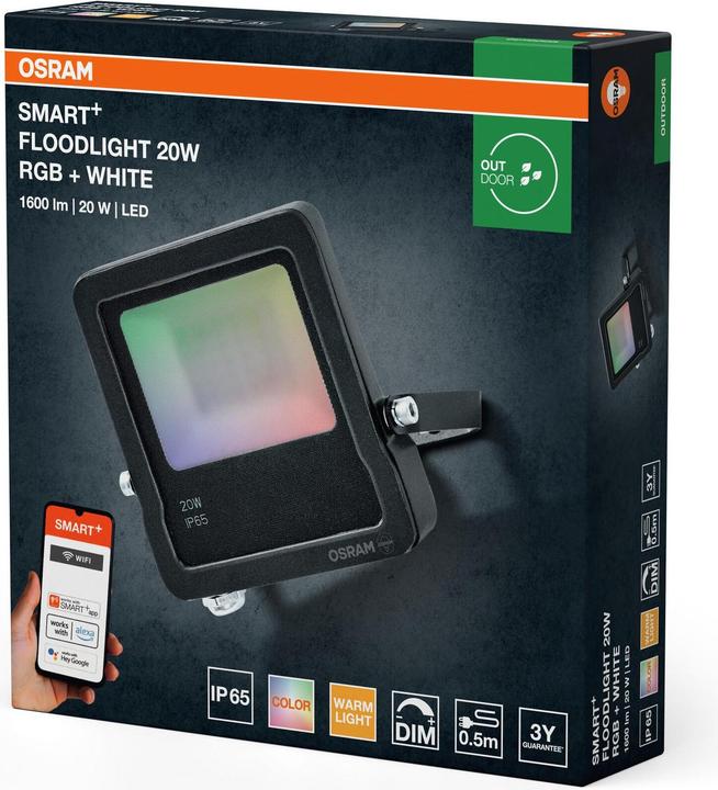 Produktbild Osram SMART+ MULTICOLOR 20W RGB + W (1600 lm, IP65)