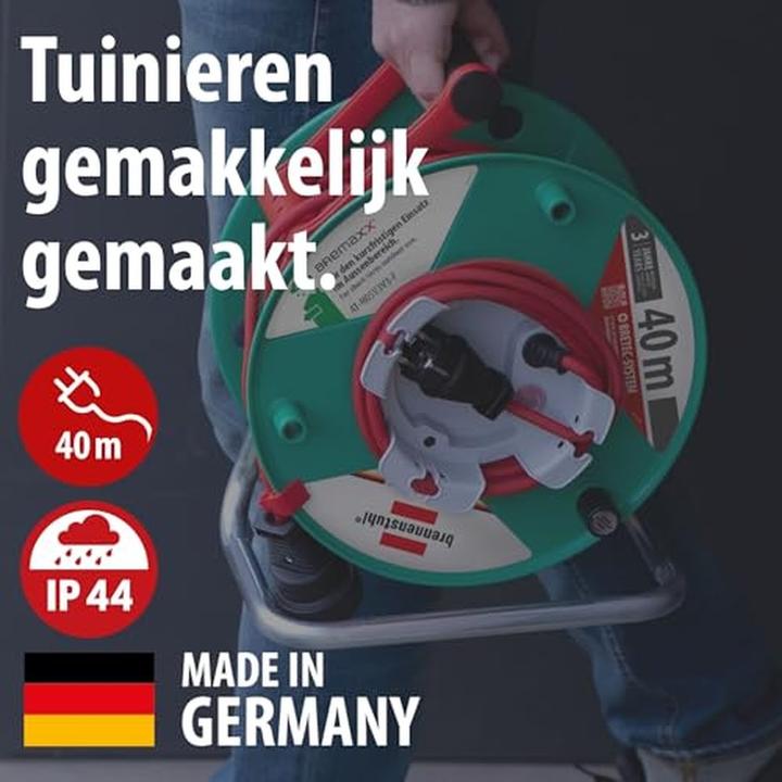 Actual product image Brennenstuhl Cable drum Garant Bretec 290 (38 m, 3 mm²)