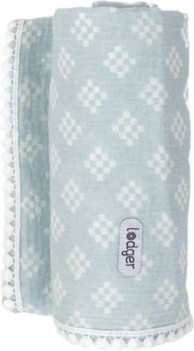 Actual product image Lodger Gauze cloth Tribe Muslin Ice Flow 120 x 120 cm (120 cm, 120 cm)