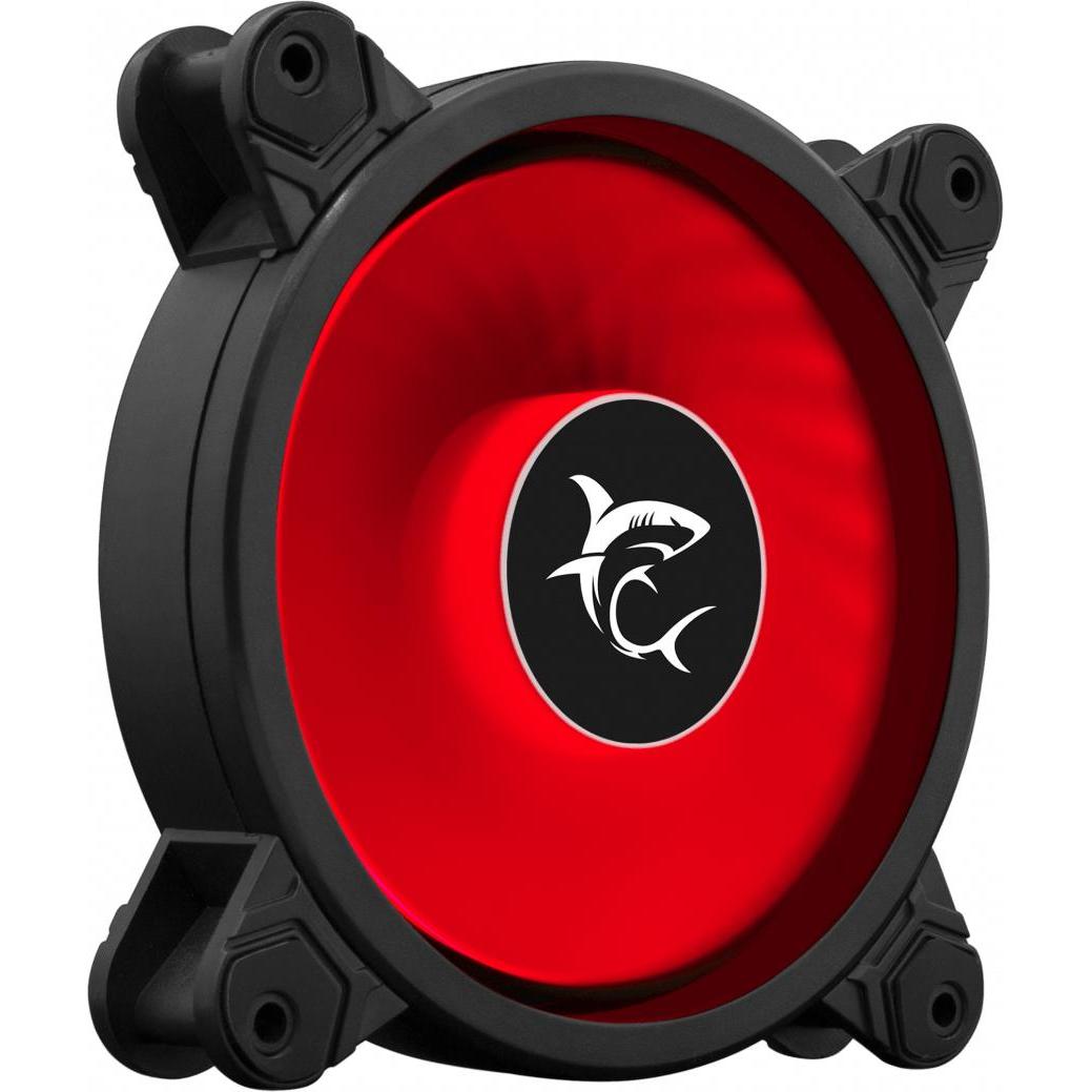 White Shark GCF-1260-01W-R DASH (120 mm, 1 x), PC Lüfter, Schwarz