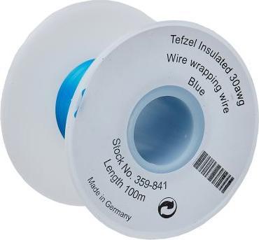 Produktbild RS PRO Wire-Wrap-Draht isol.AWG30 bl. (100 m)