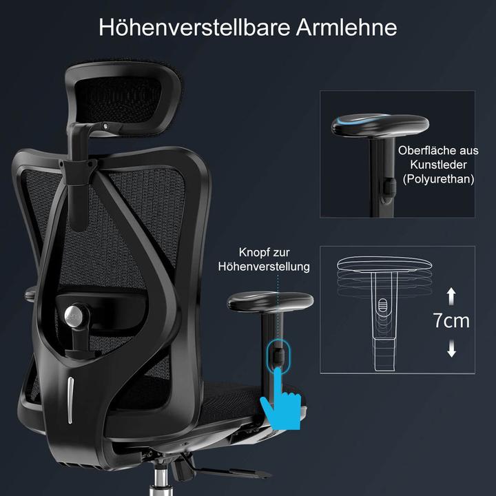 Actual product image Sihoo Office chair