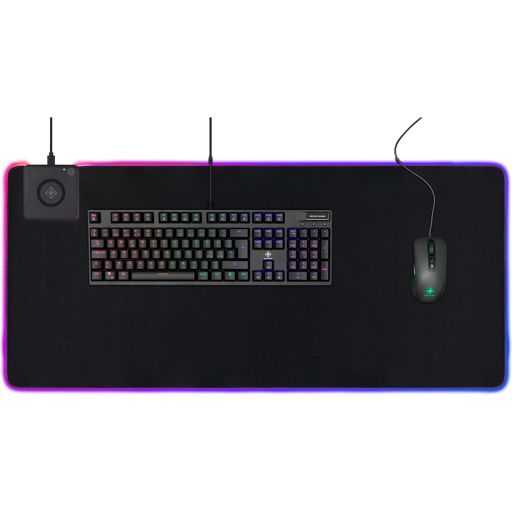 Thumbnail - Deltaco Gaming DMP320 (XL), Mausmatte, Schwarz