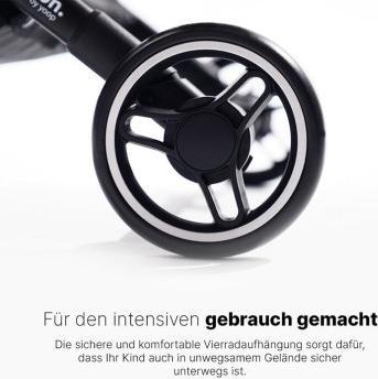 Productafbeelding Hamilton by yoop Kinderwagen S1 Plus Schwarz - Leichtgewicht Buggy - MagicFold™ Technology (0 Maanden - 4 Jaren)