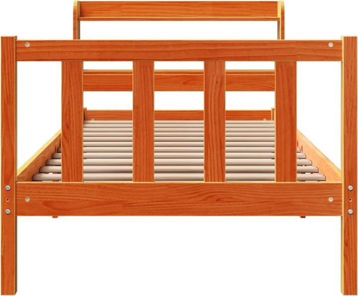 Actual product image vidaXL Bettgestell (140 x 200 cm)