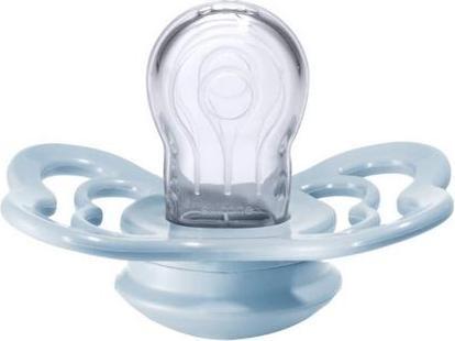 Actual product image Bibs Supreme Babyblue silicone
