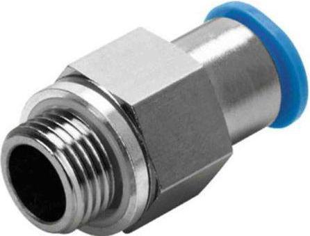 Produktbild Festo Straight Threaded Adaptor, G 1/4 Male to Push In 8 mm, Threaded-to-Tube Connection Style (Rohrverschraubung)