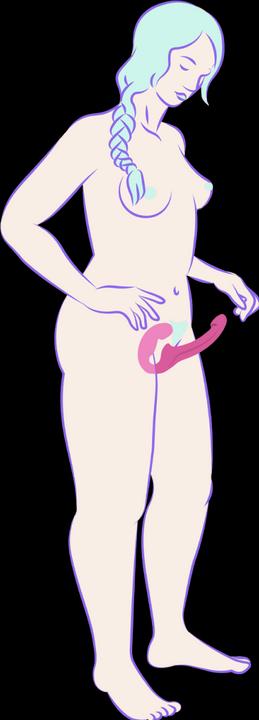 Image du produit Fun Factory Share Lite Double Dildo Blackberry