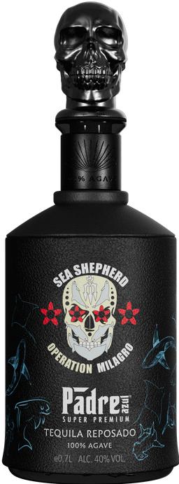 Actual product image Padre Azul Sea Shepherd Tequila Reposado (1 x 70 cl)