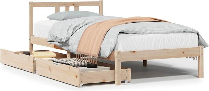 Produktbild vidaXL Bettrahmen (75 x 190 cm)