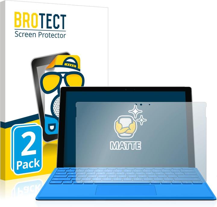 Actual product image BROTECT Anti-glare screen protector matt (2 Piece, Surface Pro 4)