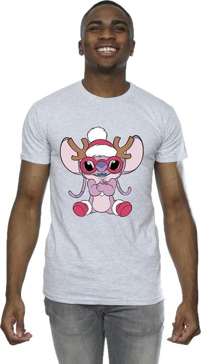 Produktbild Disney Lilo & Stitch Angel Reindeer TShirt (4XL)