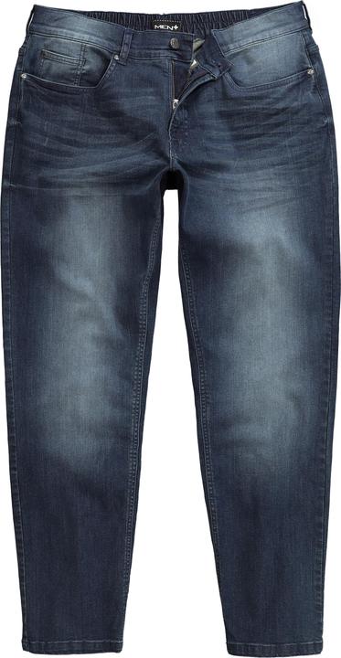 Image du produit Men+ Jean ventre confort. Taille élastique. Coupe Tapered Loose Fit, 5 poches - jusqu'au 74 (60)