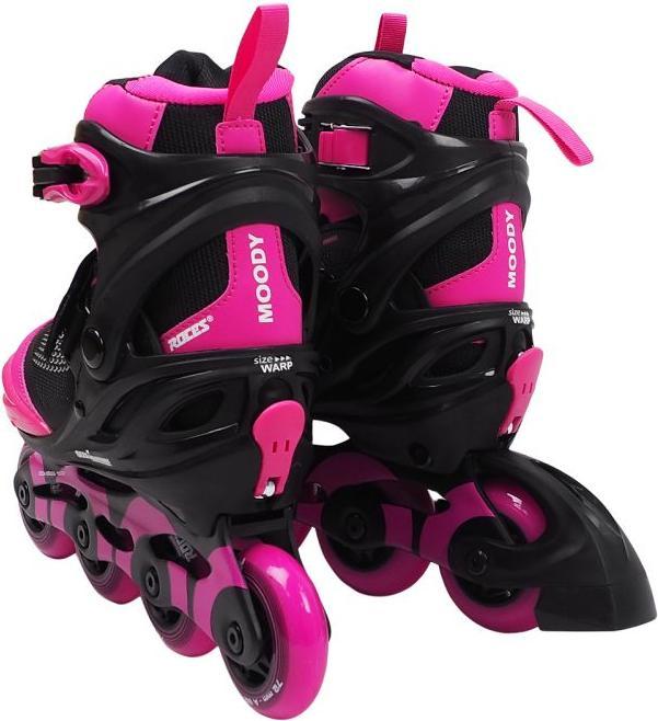 Produktbild Roces - Moody X TIF Girl Verstelbare Skeelers - Kinderen - Zwart - Roze - 36-40 (36, 40)
