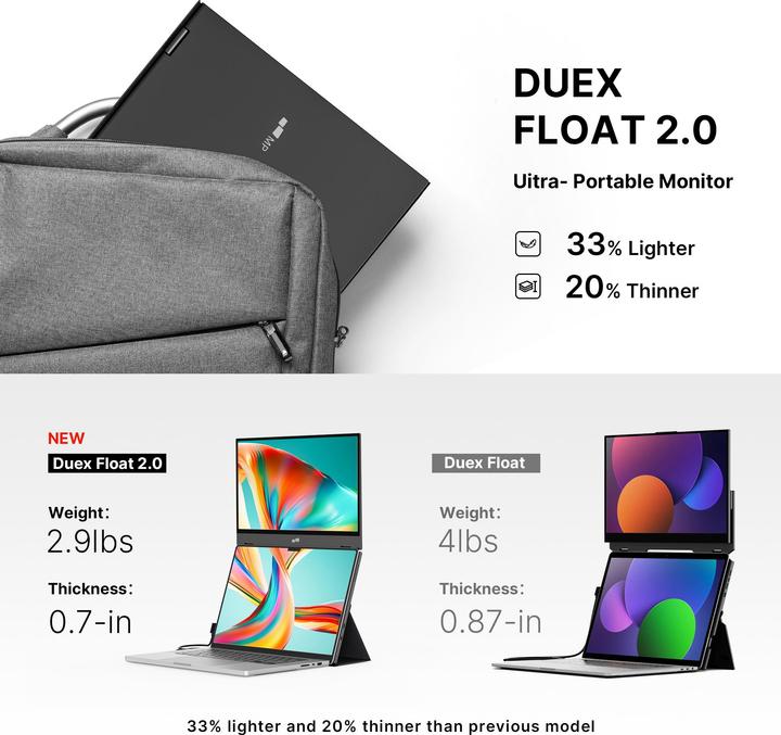 Produktbild Mobile Pixels Duex Float 2 (1920 x 1080 Pixel, 15.60")
