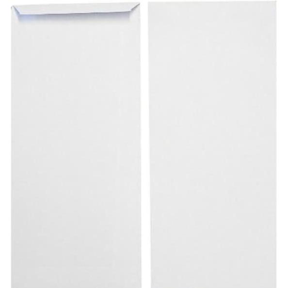 Blanke, Versandtasche + Luftpolstertasche, Versandtaschen 152x381mm 120g/qm haftklebend VE=250 Stück weiss (250 x)