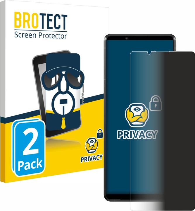 Actual product image BROTECT Anti-spy privacy film Blue light protection film (2 Piece, Sony Xperia Pro-I)