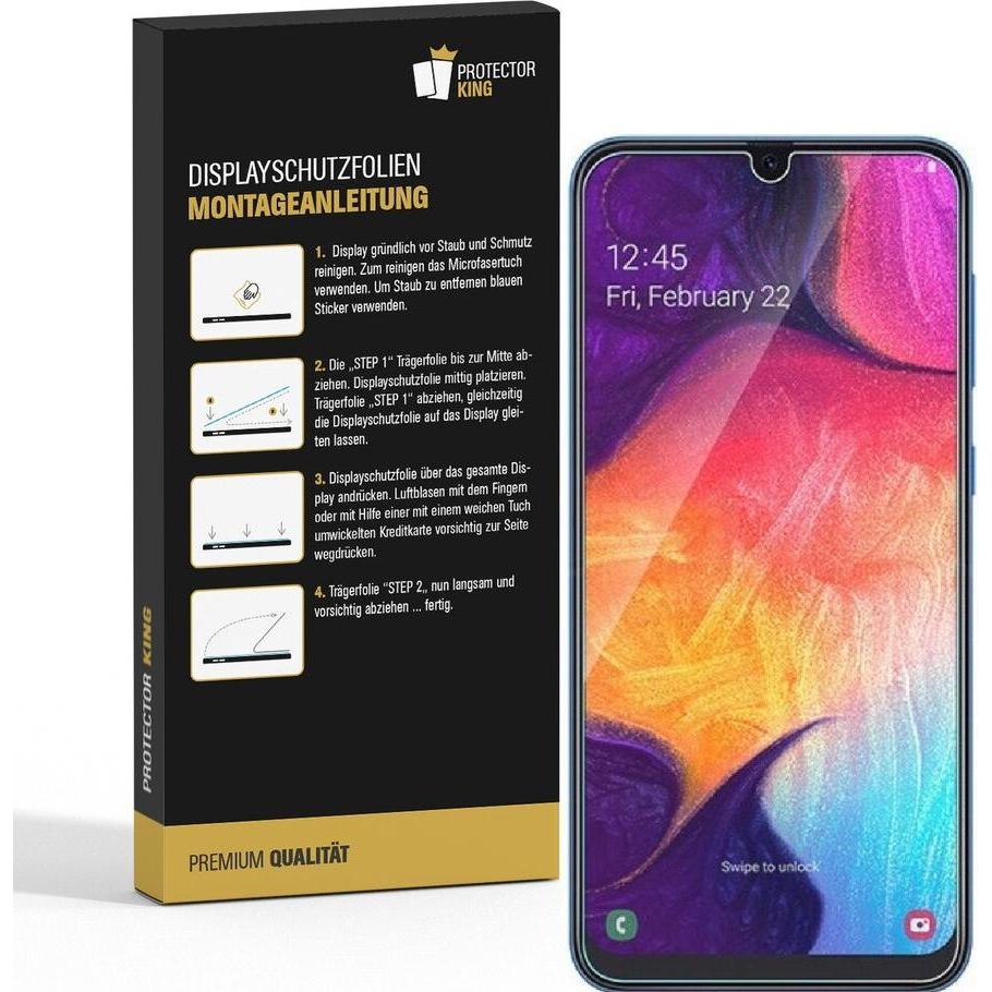 Thumbnail - Protectorking 2x Premium Displayschutzfolie 3D KLAR (2 Stück, Samsung Galaxy A20), Smartphone Schutzfolie