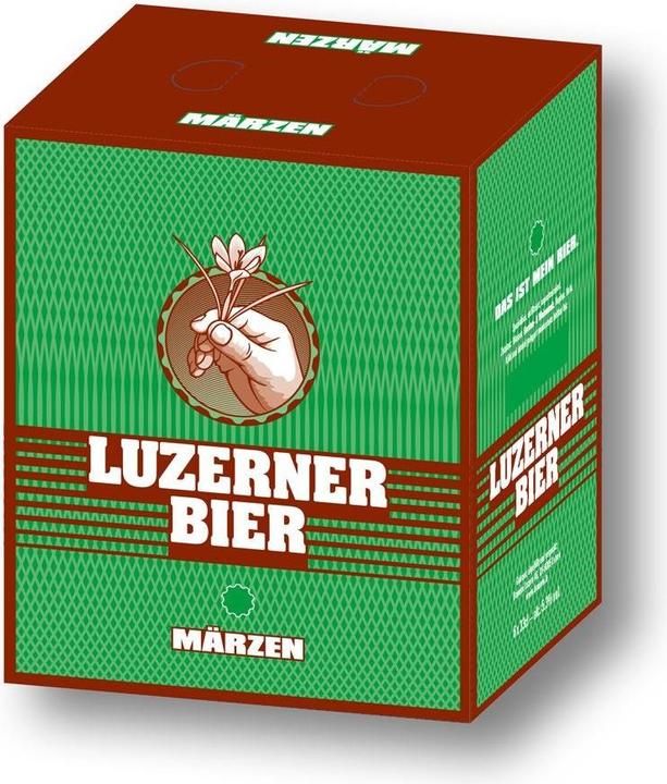 Actual product image Luzerner Beer MARCH crate / (24 x 33 cl)