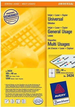 Produktbild Avery Universal-Etiketten