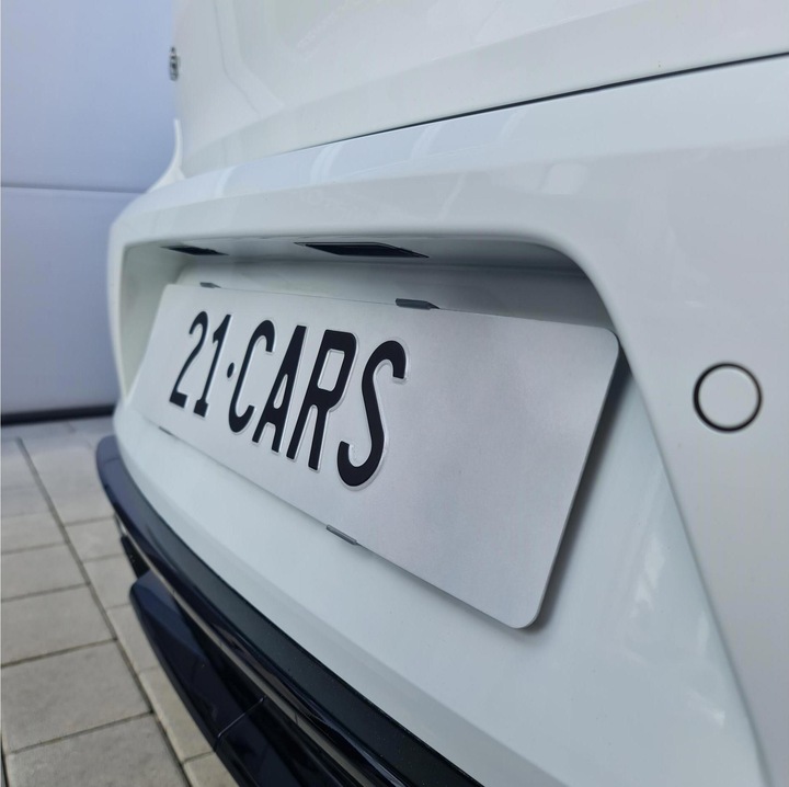 Actual product image 21cars Click licence plate holder long format (Front, Long format)