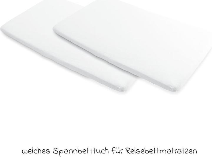 Actual product image Maxi-Cosi Mc Iris2/Calao Light Bedsheets X2 White