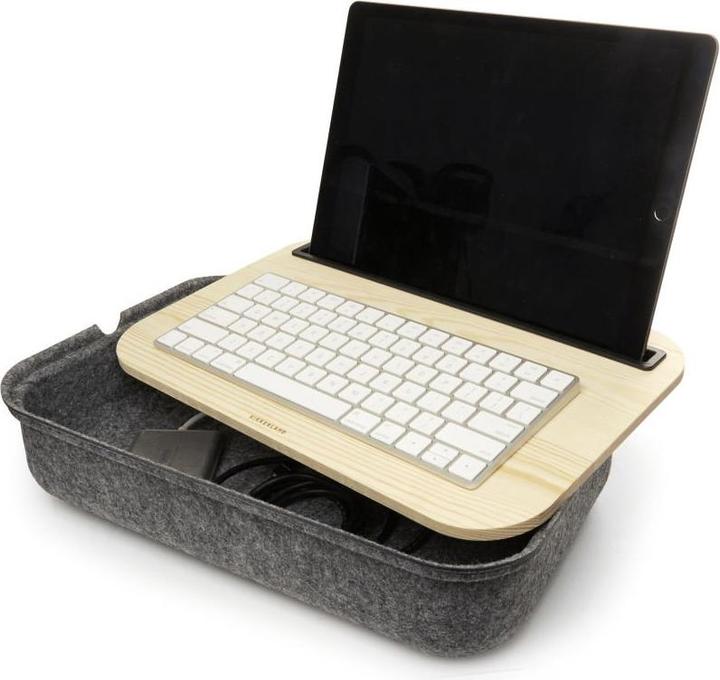 Actual product image Kikkerland Felt iBed Storage