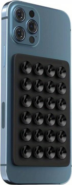 Produktbild Deltalabs Universal Silikon Saugnapf Smartphone Halterung Selbstklebend