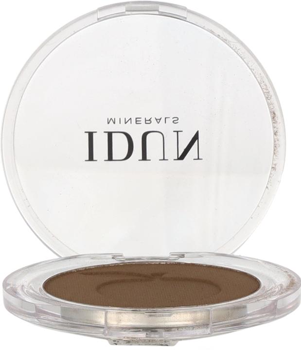 Actual product image IDUN Minerals Single Shades Eyeshadow Nästrot (Green, Brown)