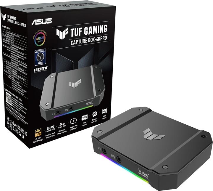 Actual product image ASUS Tuf Capture Box 4kpro