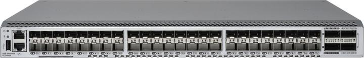 Actual product image HPE E Fibre Channel Switch SN6600B, 48-port/24-port, 24-port, Short Wave, SFP+, Integrated (48 Ports)